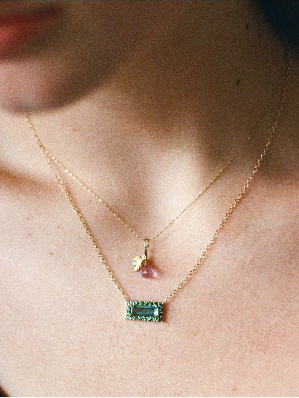 CATBIRD Neighbor’s Fig Tree Charm 14K Yellow Gold Catbird Fig Charm